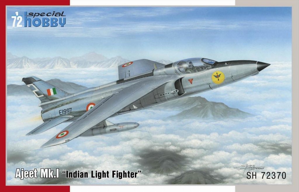 72370 HAL アジート Mk.I イラン空軍軽戦闘機|大戦後の飛行機モデル|飛行機