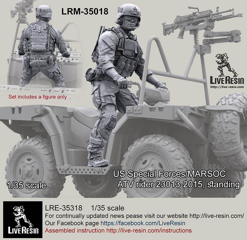 LRM-35018 現用アメリカ陸軍 特殊部隊 MARSOC ATVライダー 2013