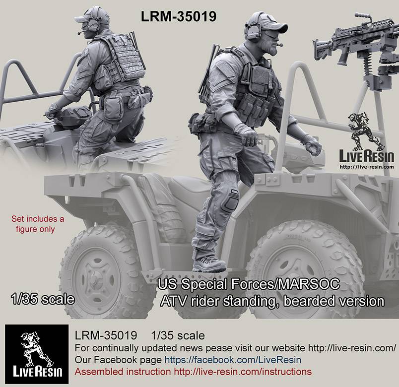 LRM-35019 現用アメリカ陸軍 特殊部隊 MARSOC ATVライダー 2013-2015