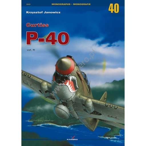 MONOGRAFIE 3040 カーチス P-40 Vol.II|洋書|書籍＆DVD
