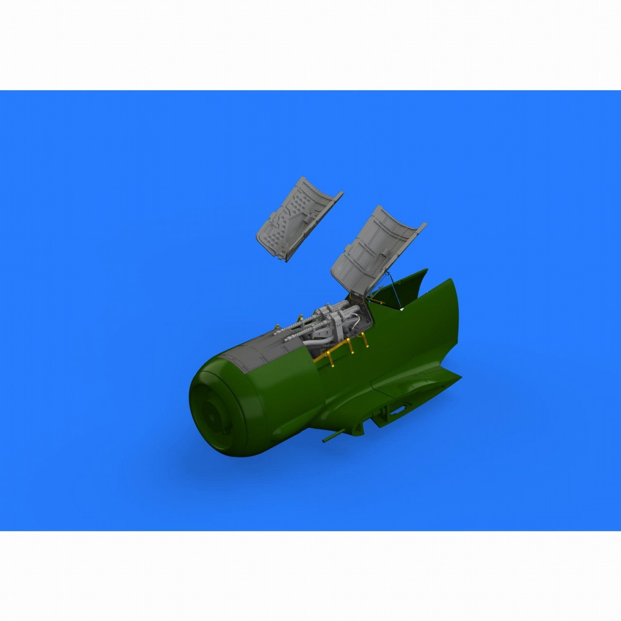 ブラッシン648392 フォッケウルフ Fw190A-5 胴体内機銃|飛行機用パーツ|飛行機