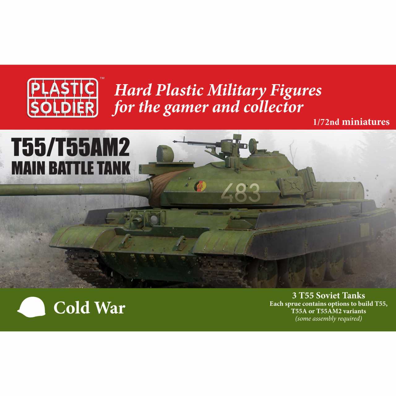 MODV20001 T-55/T-55A/T-55AM2 | プラスチックソルジャー PLASTIC