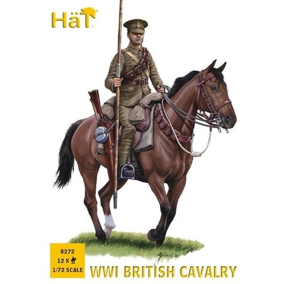 8272 WWI イギリス 騎兵 | ハット HaT Industrie | フィギュア,第一次