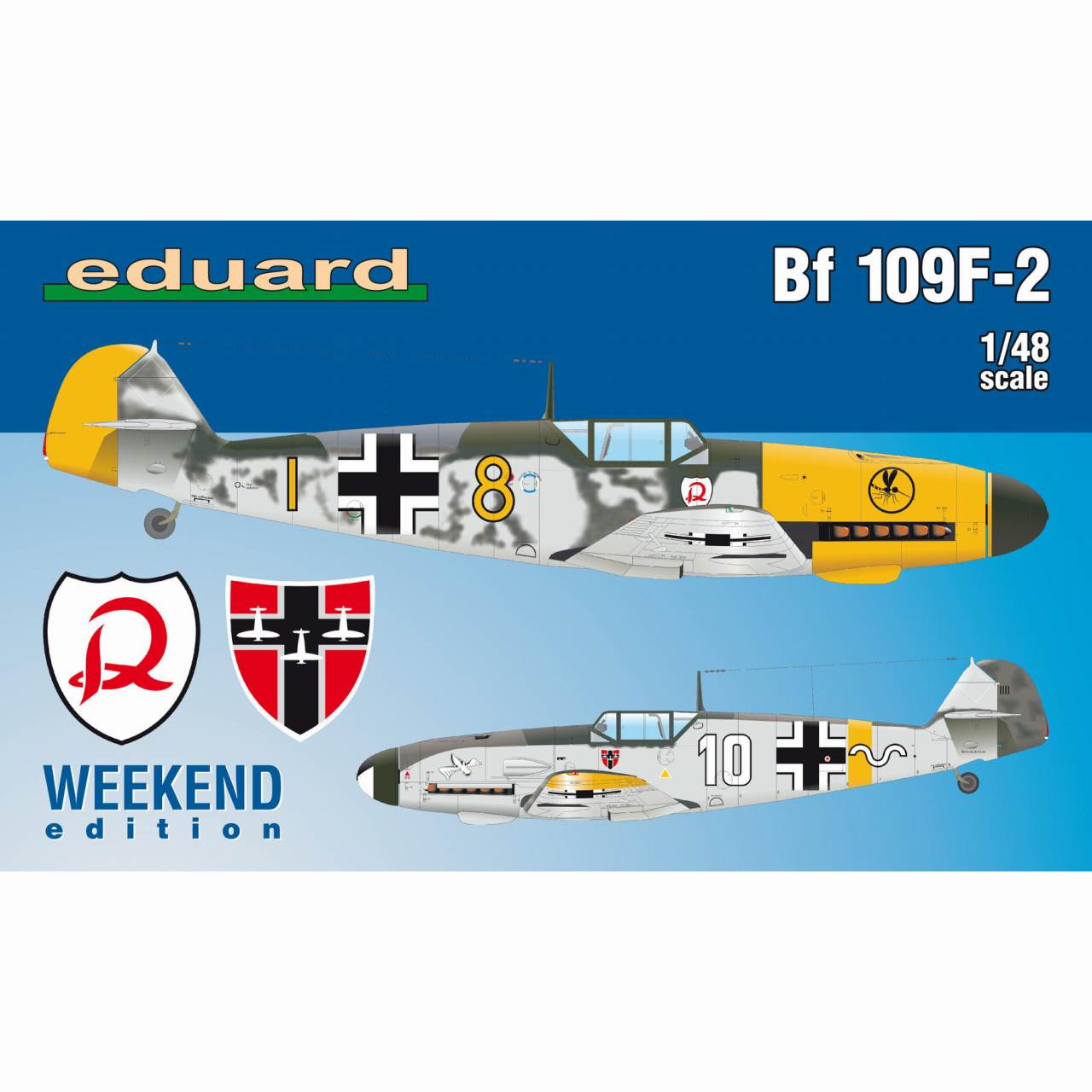 84147 メッサーシュミット Bf109F-2 ウィークエンド|第二次大戦の飛行機モデル|飛行機