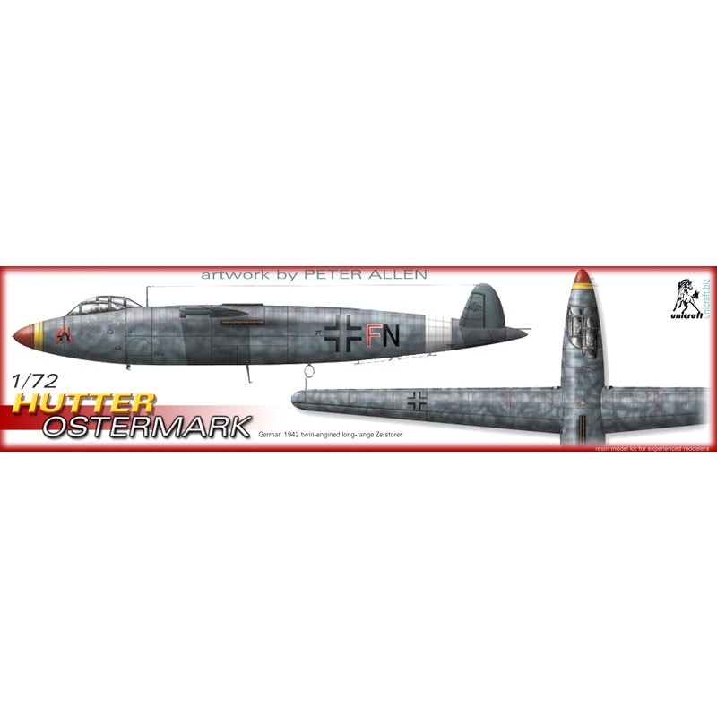 UN72105 HUTTER OSTERMARK|第二次大戦の飛行機モデル|飛行機