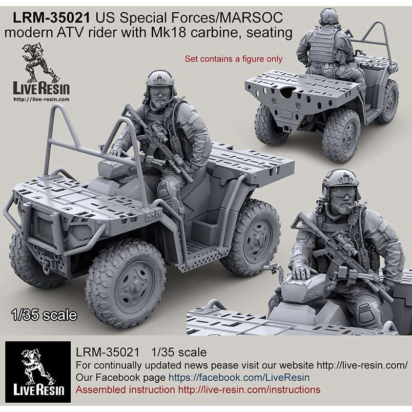 LRM-35021 ѥꥫΦ ü MARSOC ATV饤 ¤ݡ w/Mk18 ӥ