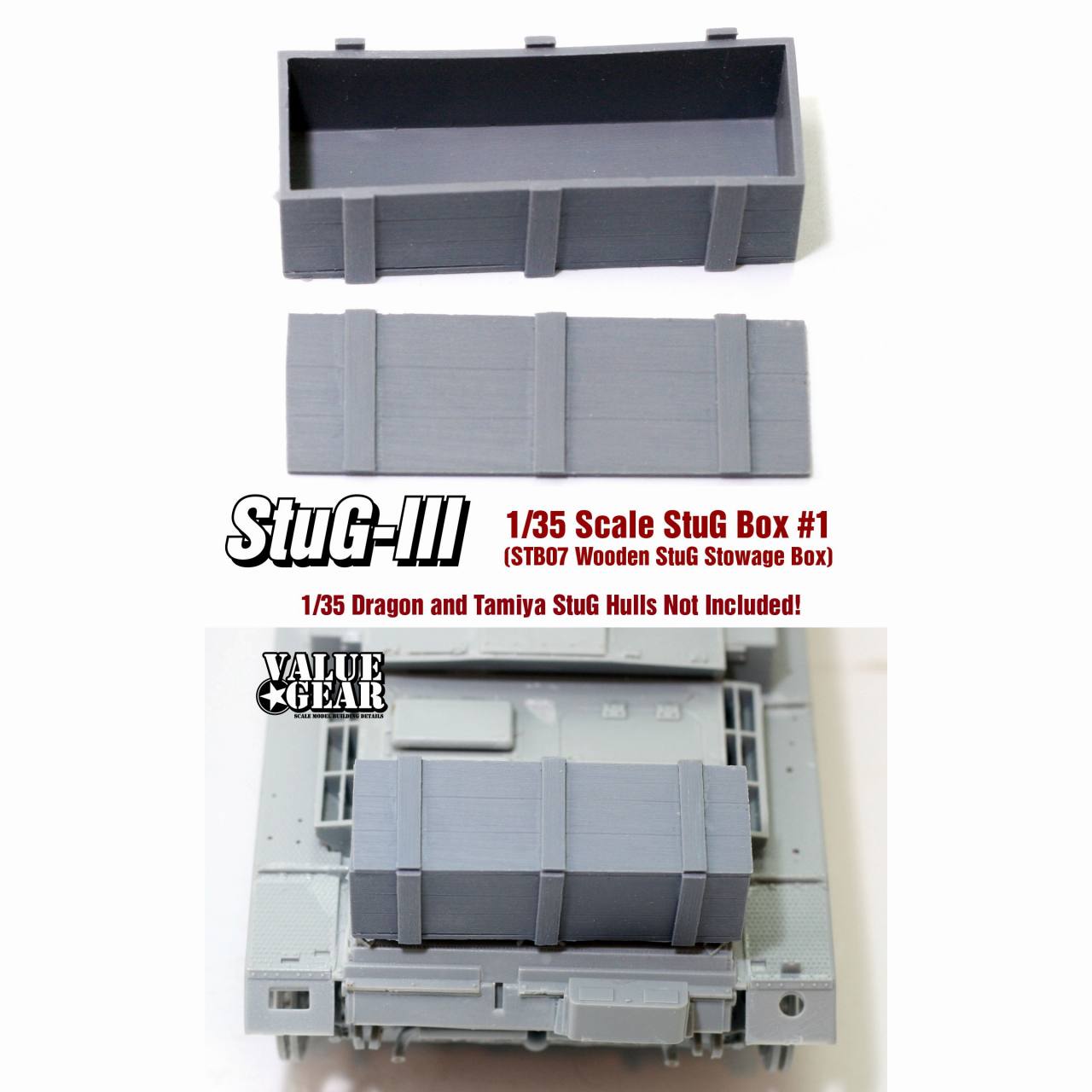 STB07 突撃砲 木製積荷セット #1|建物／情景用パーツ|フィギュア