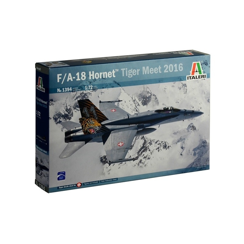 1394 スイス空軍 F/A-18 ホーネット タイガーミート 2016|大戦後の飛行機モデル|飛行機