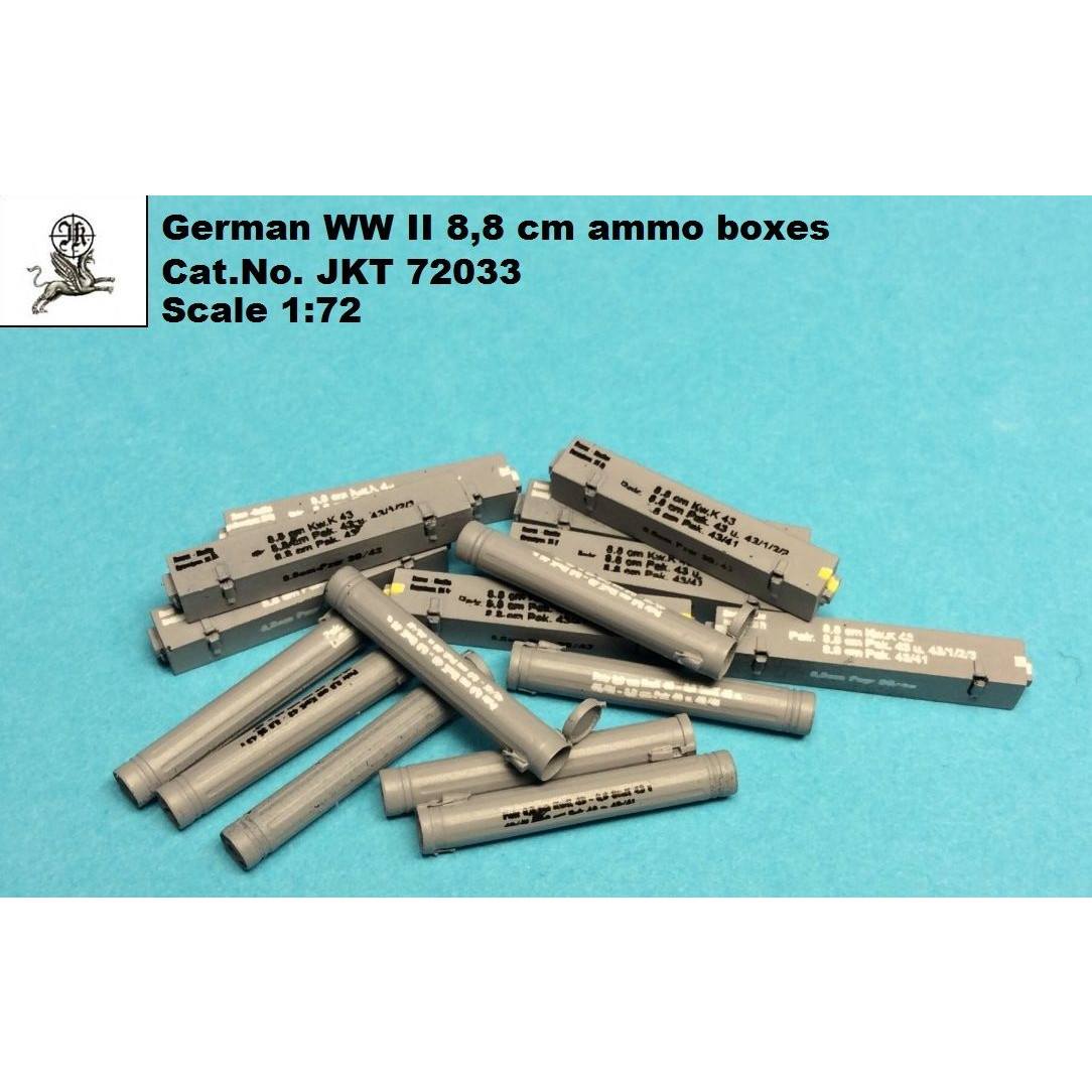 JKT72033 WWII ドイツ 88mm砲弾薬箱|AFV用パーツ|AFV