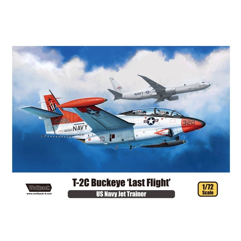 WP10011 T-2C バックアイ ラストフライト|大戦後の飛行機モデル|飛行機