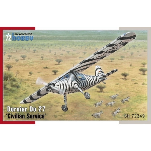 72349 ドルニエ Do27 民間仕様|大戦後の飛行機モデル|飛行機