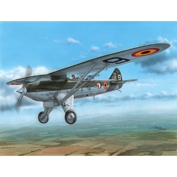 FR0039 レナール R-31 偵察機 ベルギー空軍|第二次大戦の飛行機モデル|飛行機