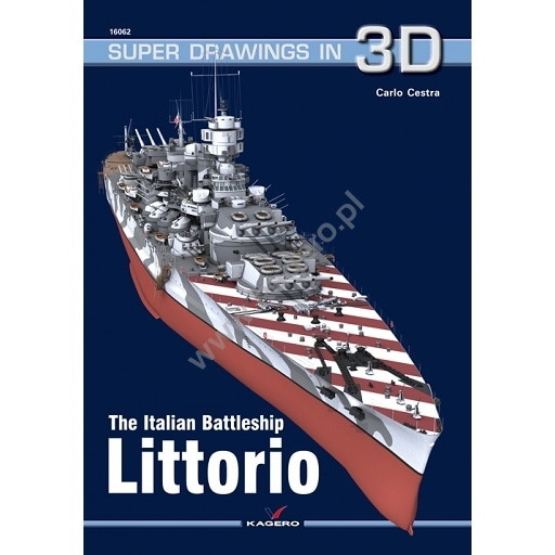 SUPER DRAWINGS IN 3D 16062 イタリア海軍 戦艦 リットリオ | カゲロウ