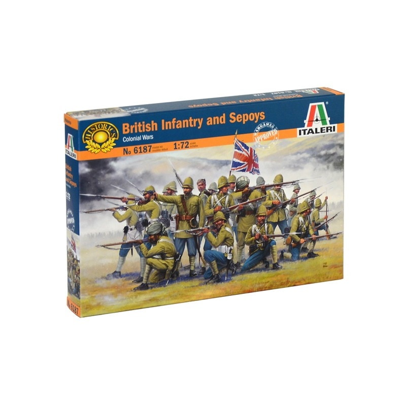 6187 植民地戦争 イギリス歩兵 & インド人傭兵 | イタレリ ITALERI