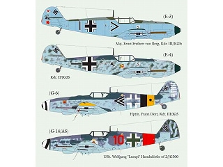 48-018 ��å�������ߥå� Bf109 Pt.4 JG26/5/300