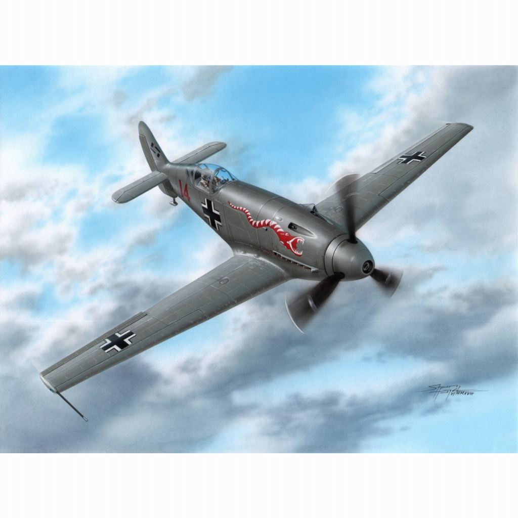 72221 メッサーシュミット Me209V-4|第二次大戦の飛行機モデル|飛行機