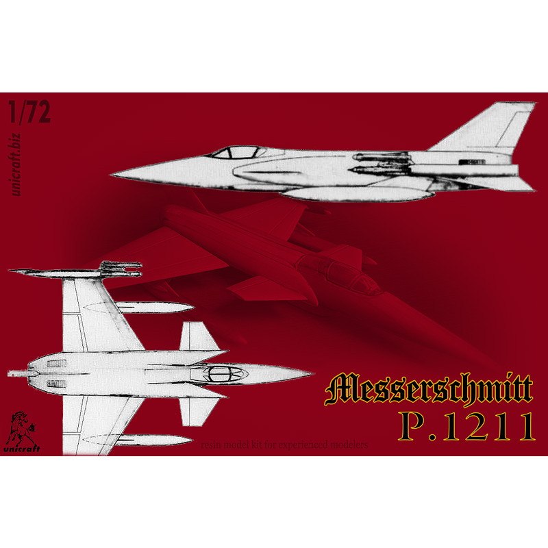UN72113 メッサーシュミット P.1211|第二次大戦の飛行機モデル|飛行機
