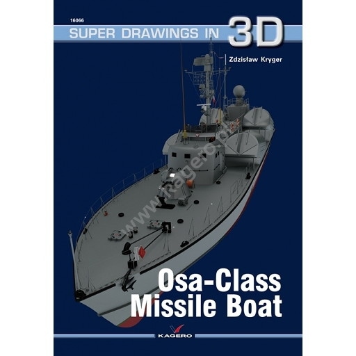 ソ連軍　チュログレイカ実物　戦中型改造品 SUPER DRAWINGS IN 3D 16066 ソ連海軍 オーサ型ミサイル艇