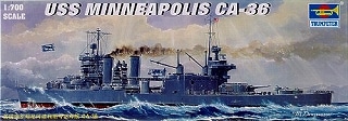 05744 米国海軍 ニュー・オリンズ級重巡洋艦 CA-36 ミネアポリス|第二次大戦の艦船モデル|艦船