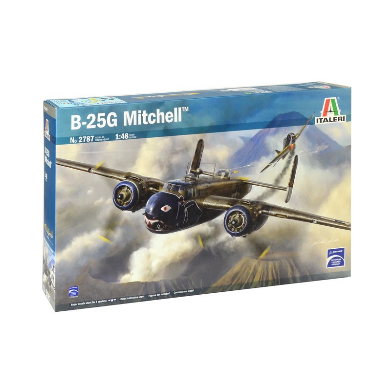 2787 ノースアメリカン B-25G ミッチェル|第二次大戦の飛行機モデル|飛行機