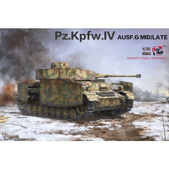 BT001 ドイツ IV号戦車 G型 （中/後期型）|第二次大戦のAFVモデル|AFV