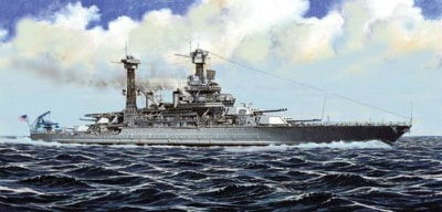05783 テネシー級戦艦 BB-44 カリフォルニア California 1941