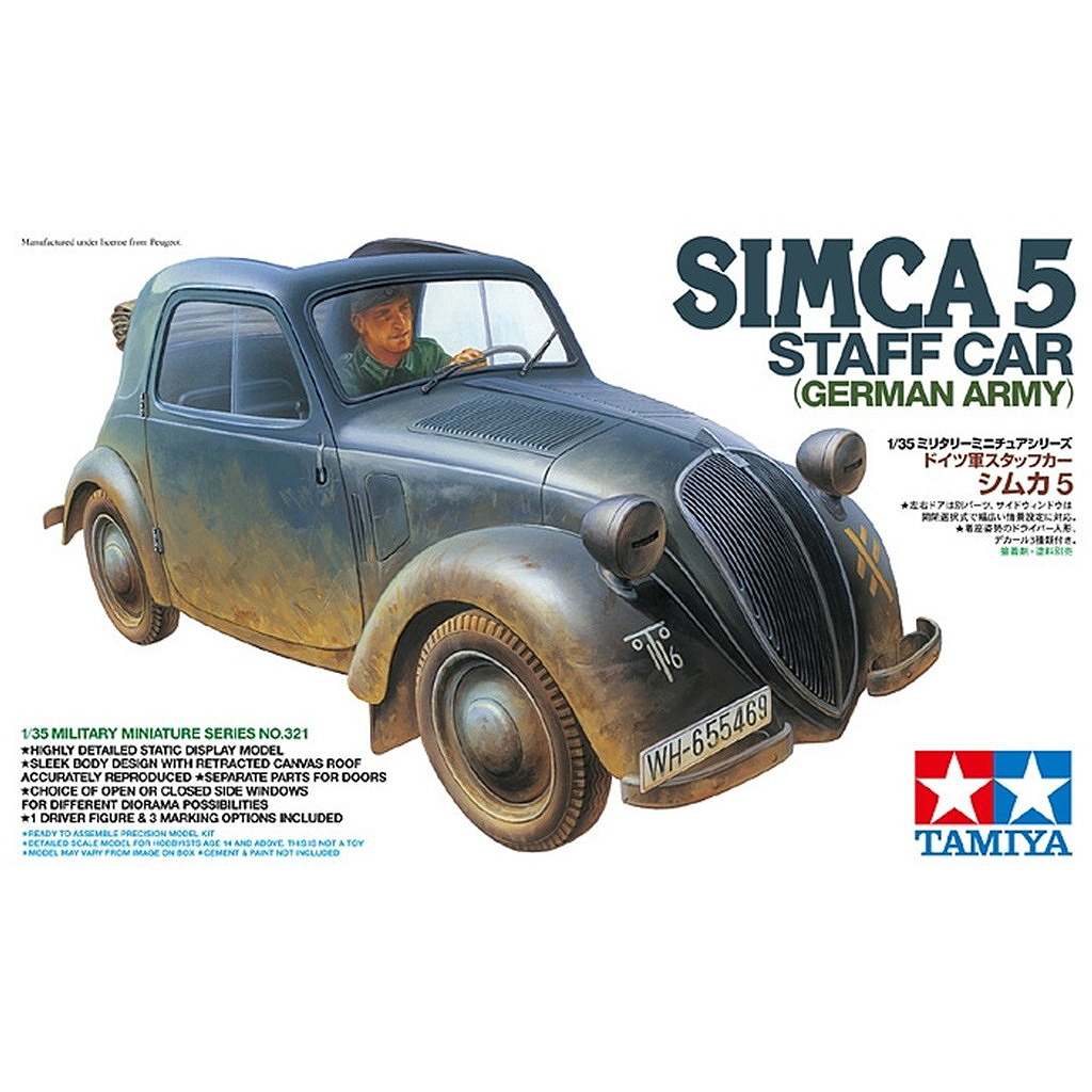 35321 ドイツ軍スタッフカー シムカ5 | タミヤ TAMIYA | AFV,第二次