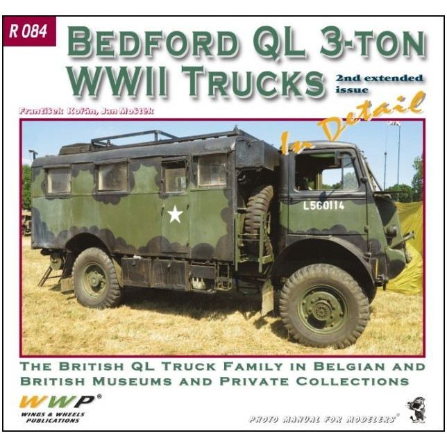 R084 WWII 英 ベッドフォードQLトラック ディテール写真集|洋書|書籍＆DVD