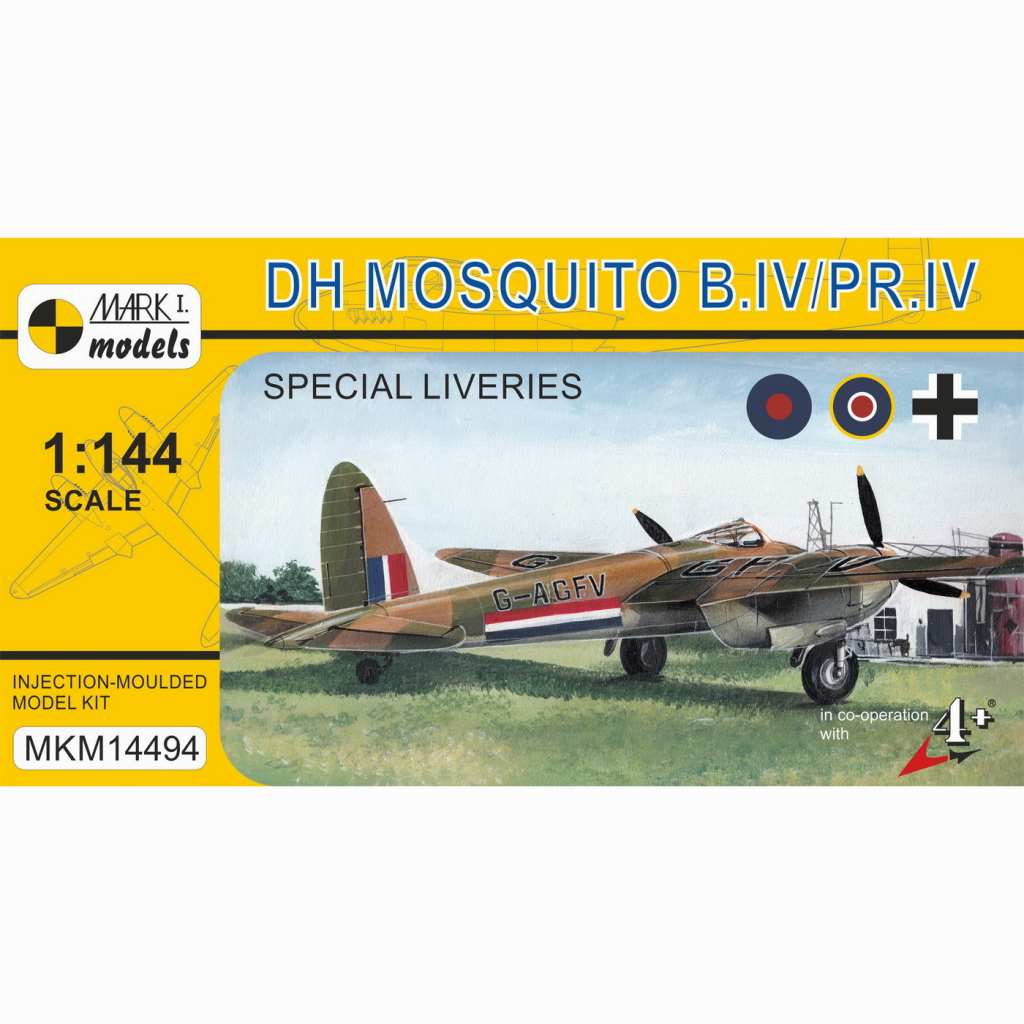 MKM14494 デ・ハビランド モスキート B.IV/PR.IV スペシャルリバリー|第二次大戦の飛行機モデル|飛行機