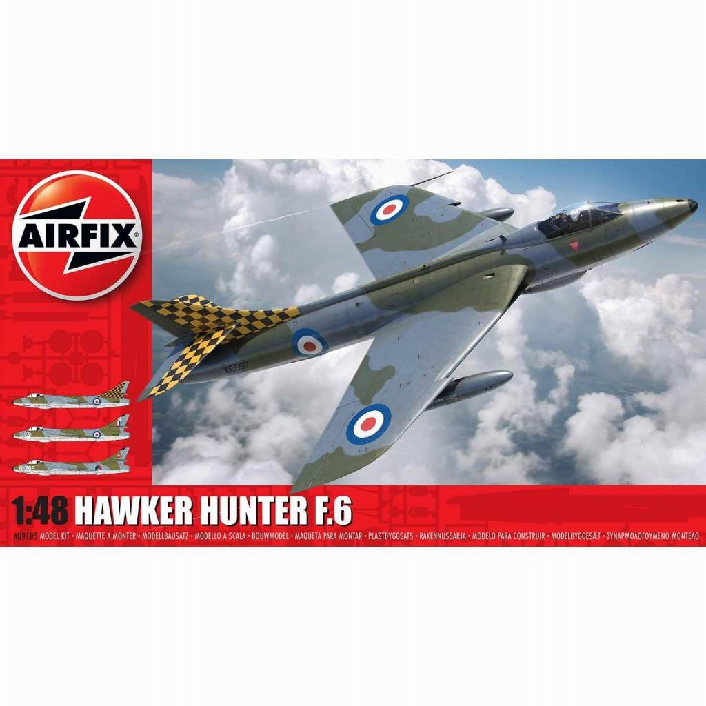 A09185 ホーカー ハンター F.6|大戦後の飛行機モデル|飛行機