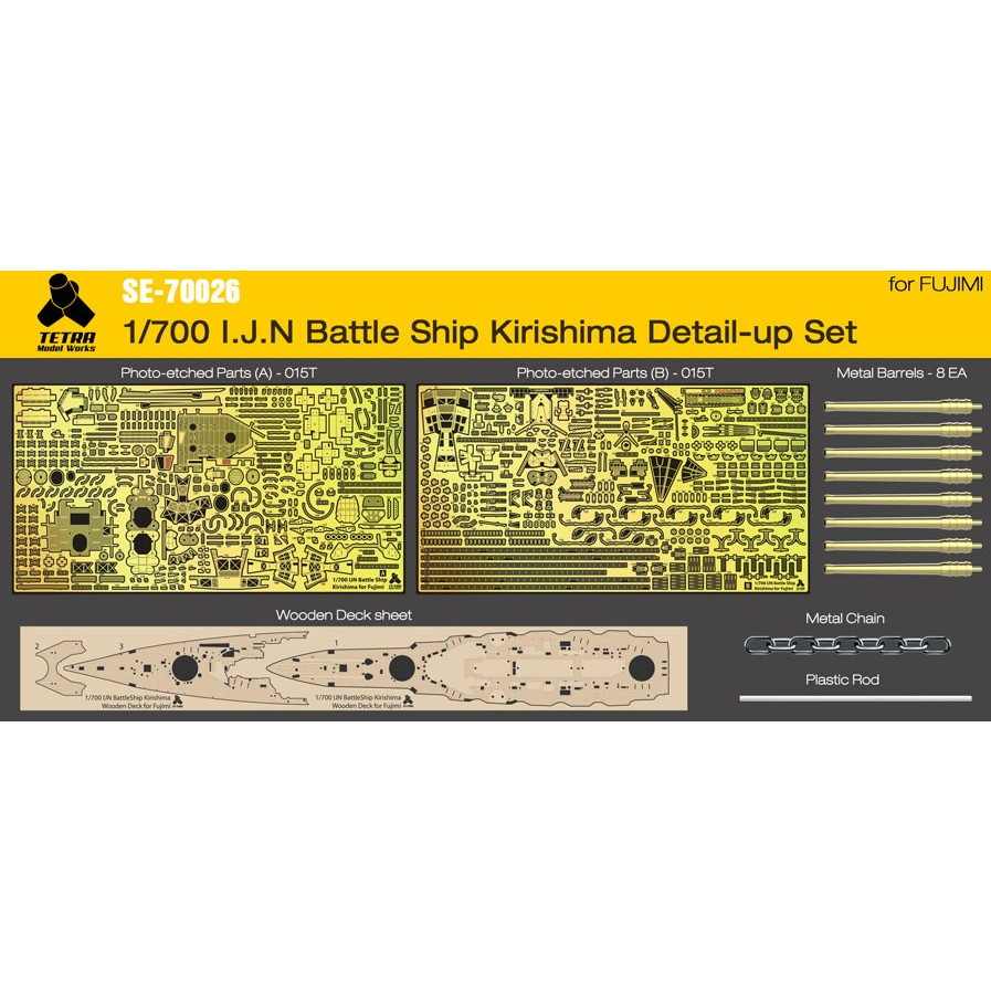 SE-70026 日本海軍 戦艦 霧島用（FUJIMI用） | テトラモデルワークス