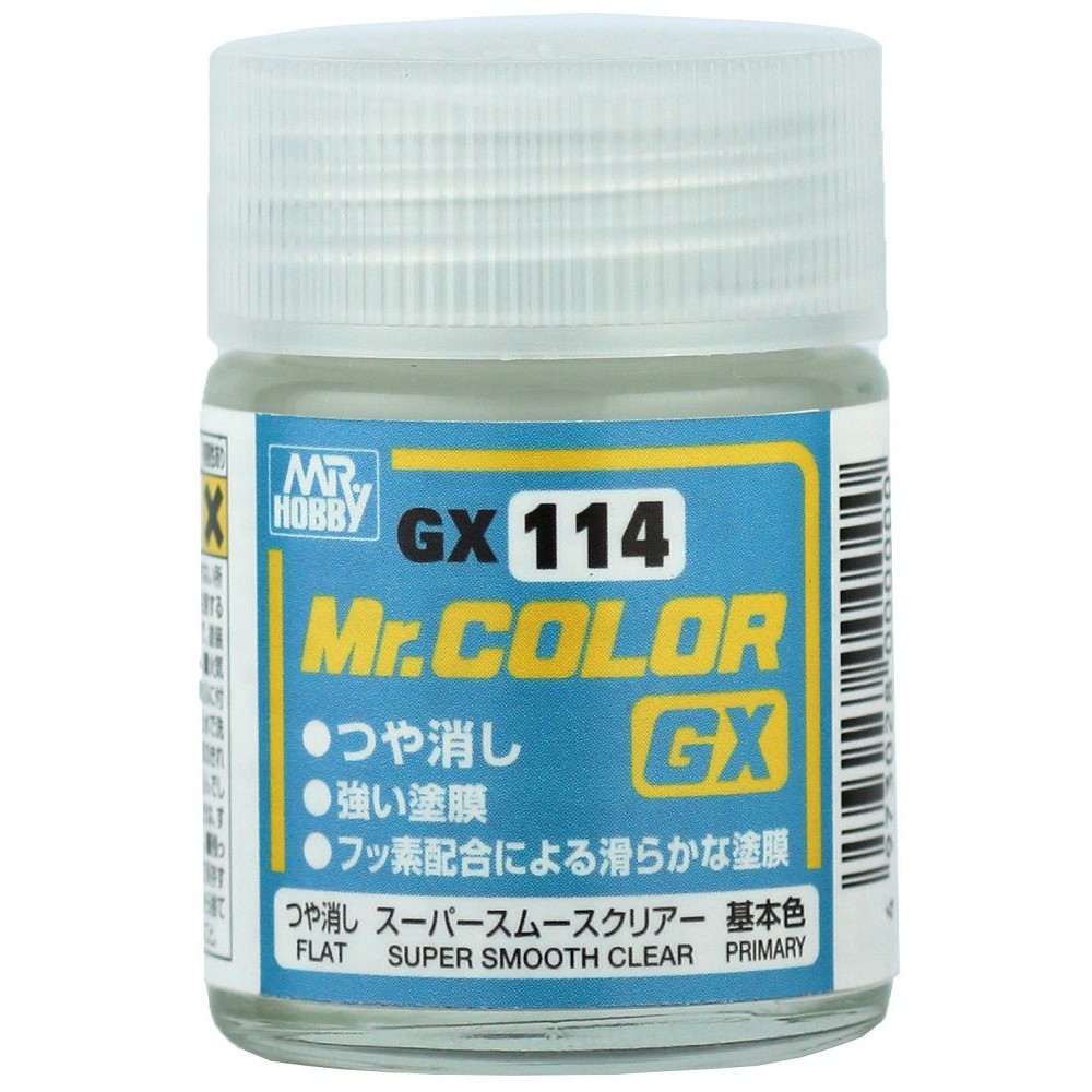 Mr.COLOR GX114 スーパースムースクリアー つや消し | GSIクレオス GSI