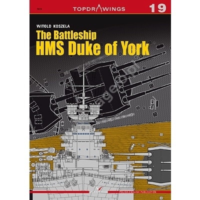 TOPDRAWINGS 7019 戦艦 デューク・オブ・ヨーク Duke of York|洋書|書籍＆DVD
