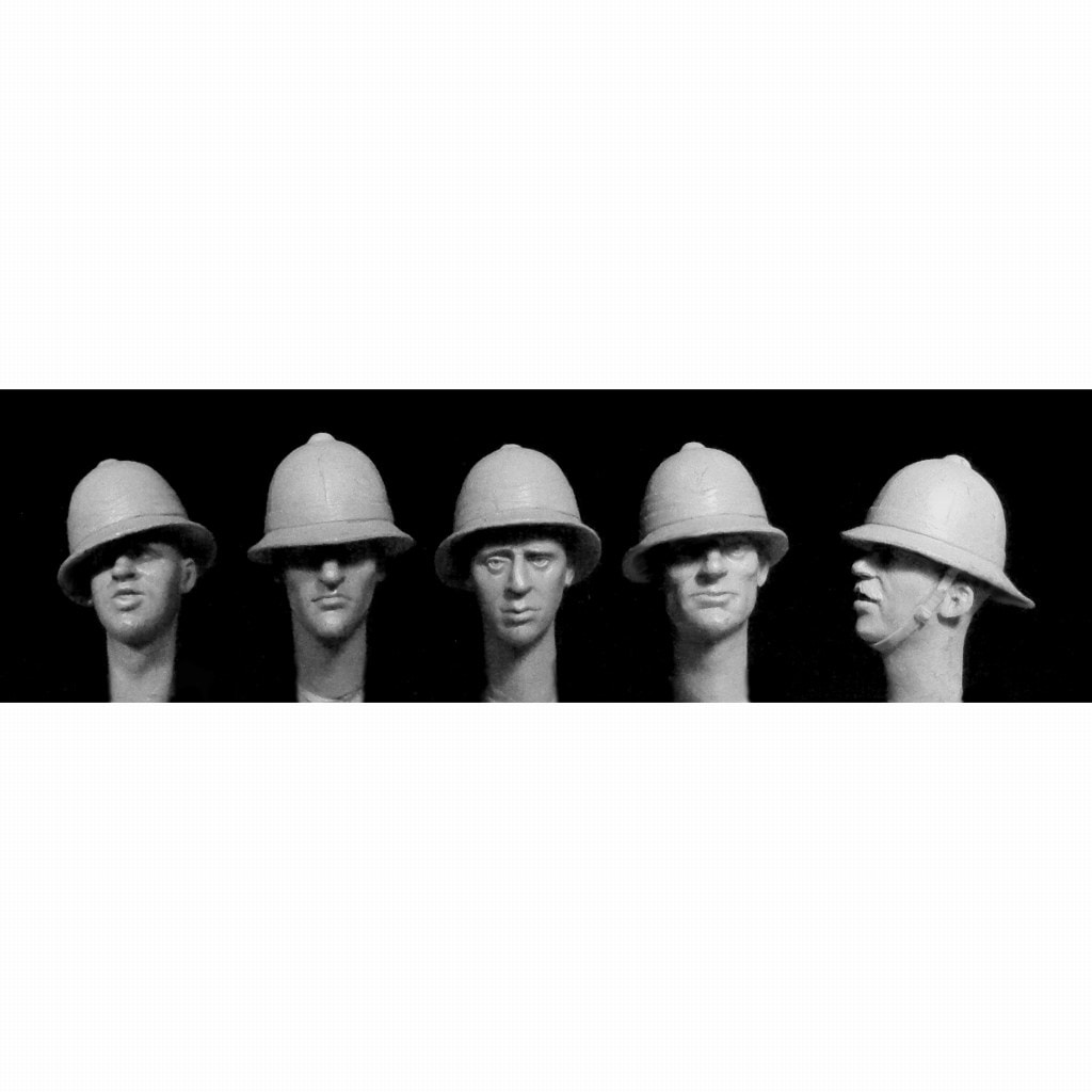 HBH-17 WWI/WWII 英 イギリス陸軍 熱帯/儀礼用ヘルメットを被った