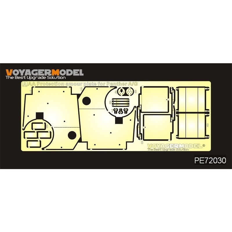 PE72030 第26戦車連隊パンターG型 対空装甲|AFV用パーツ|AFV