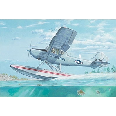 629 米 L-19/O-1バードドッグ小型水上機|第二次大戦の飛行機モデル|飛行機