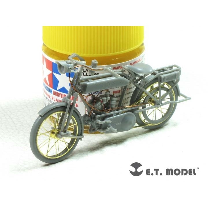 E35-255 WWI プジョー 1917 750cc モーターバイク | E.T.MODEL ET