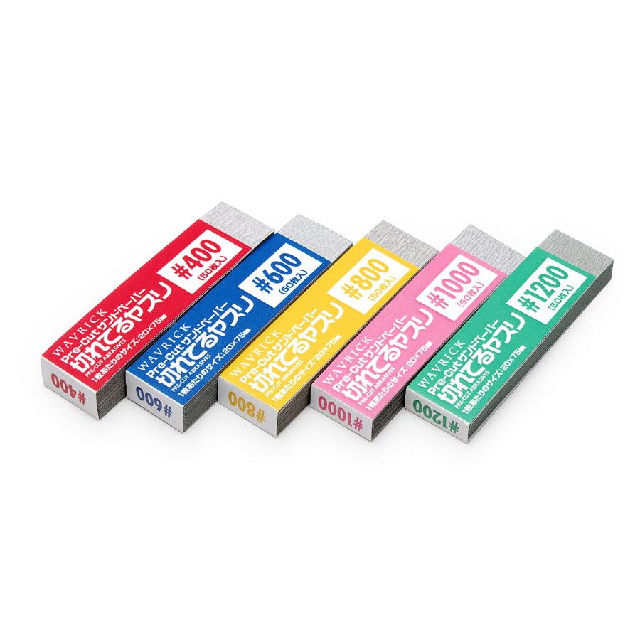 HT-654 Pre-Cutサンドペーパー 切れてるヤスリ ##1000|工具|ツール＆マテリアル
