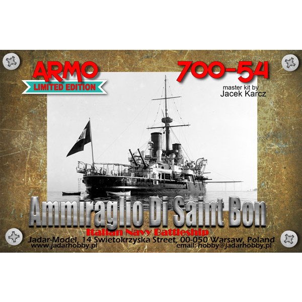 700-54 ˳ ޥ˥奨졦ե٥ȵ ߥ顼ꥪǥȡܥ Ammiraglio di Saint Bon 1901