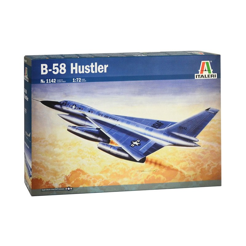 1142 コンベア B-58 ハスラー|大戦後の飛行機モデル|飛行機