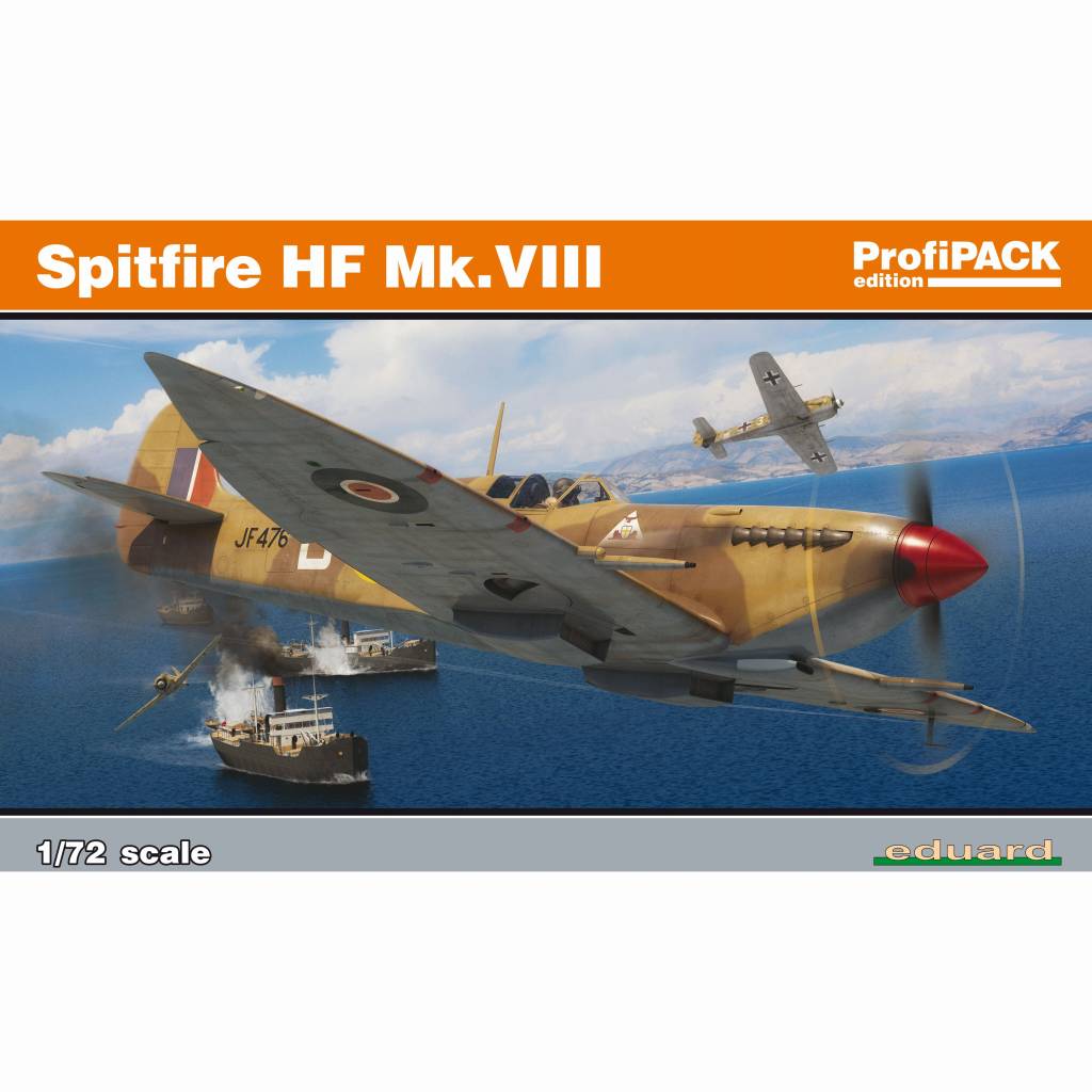 70129 スーパーマリン スピットファイア HF Mk.VIII プロフィパック|第二次大戦の飛行機モデル|飛行機
