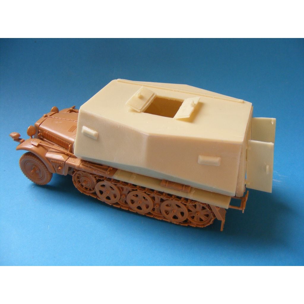 1-05 Sd.Kfz.10 Funk- und Befehlswagen コンバージョンセット|第二次大戦のAFVモデル|AFV