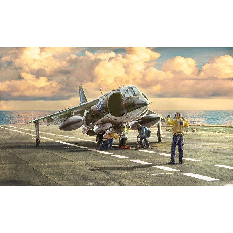 1410 AV-8A ハリアー|大戦後の飛行機モデル|飛行機