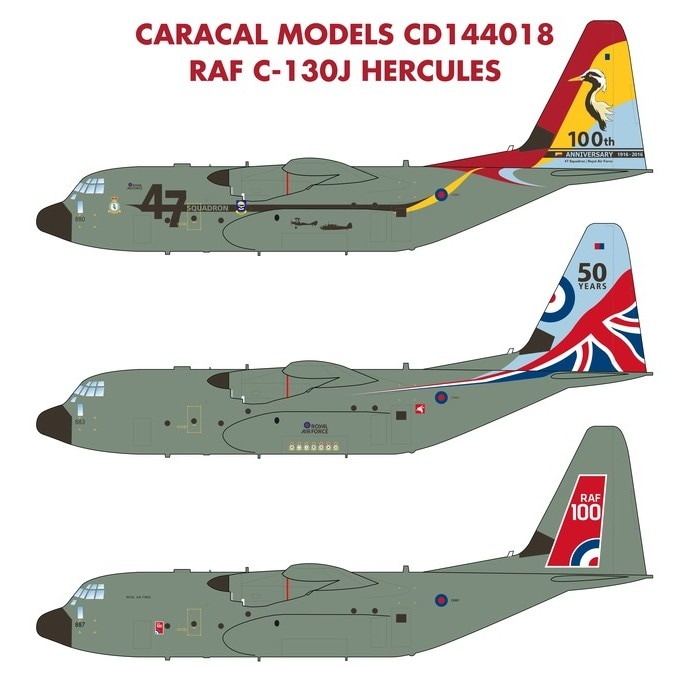 144018 英空軍 C-130J ハーキュリーズ | カラカルモデル Caracal