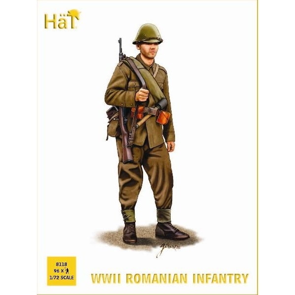 8118 WWII ルーマニア歩兵 | ハット HaT Industrie | フィギュア