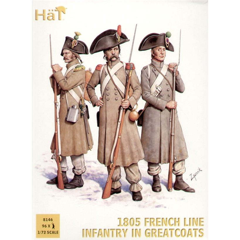 8146 ナポレオン戦争 フランス歩兵冬期装備 1805年 96体