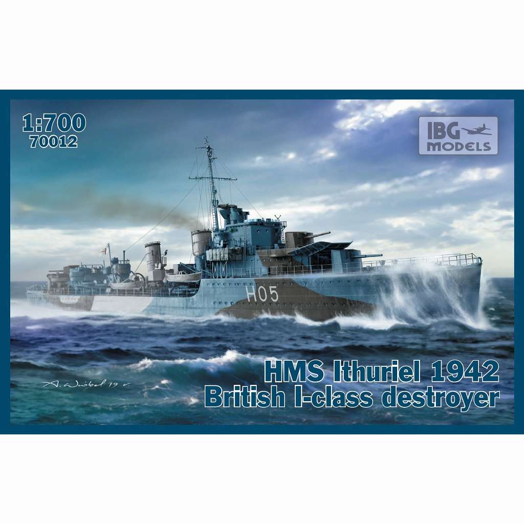 PB70012 英海軍 I級駆逐艦 イシュリエル H-05 1942年|第二次大戦の艦船モデル|艦船