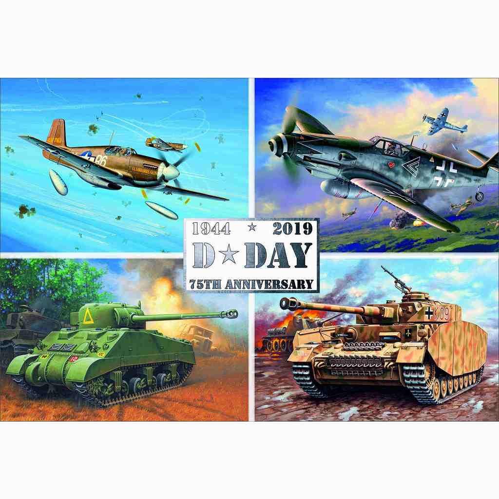 D-DAY 75th　プラモデル　Revell 4 1/72 ドイツレベル 03352 D-DAY 75th アニバーサリーセット | ドイツレベル Revell