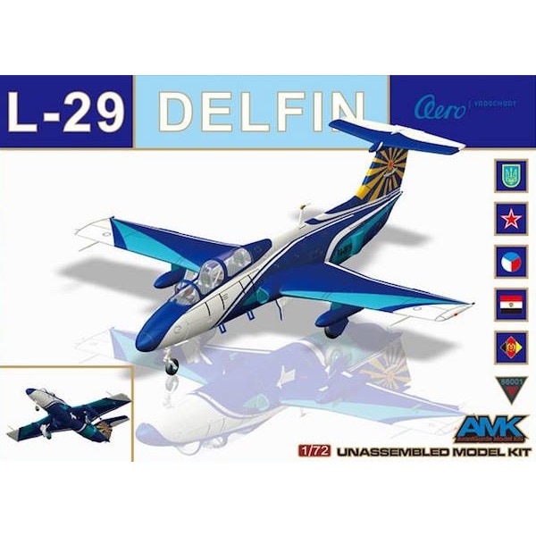 86001 アエロ L-29 デルフィン|大戦後の飛行機モデル|飛行機