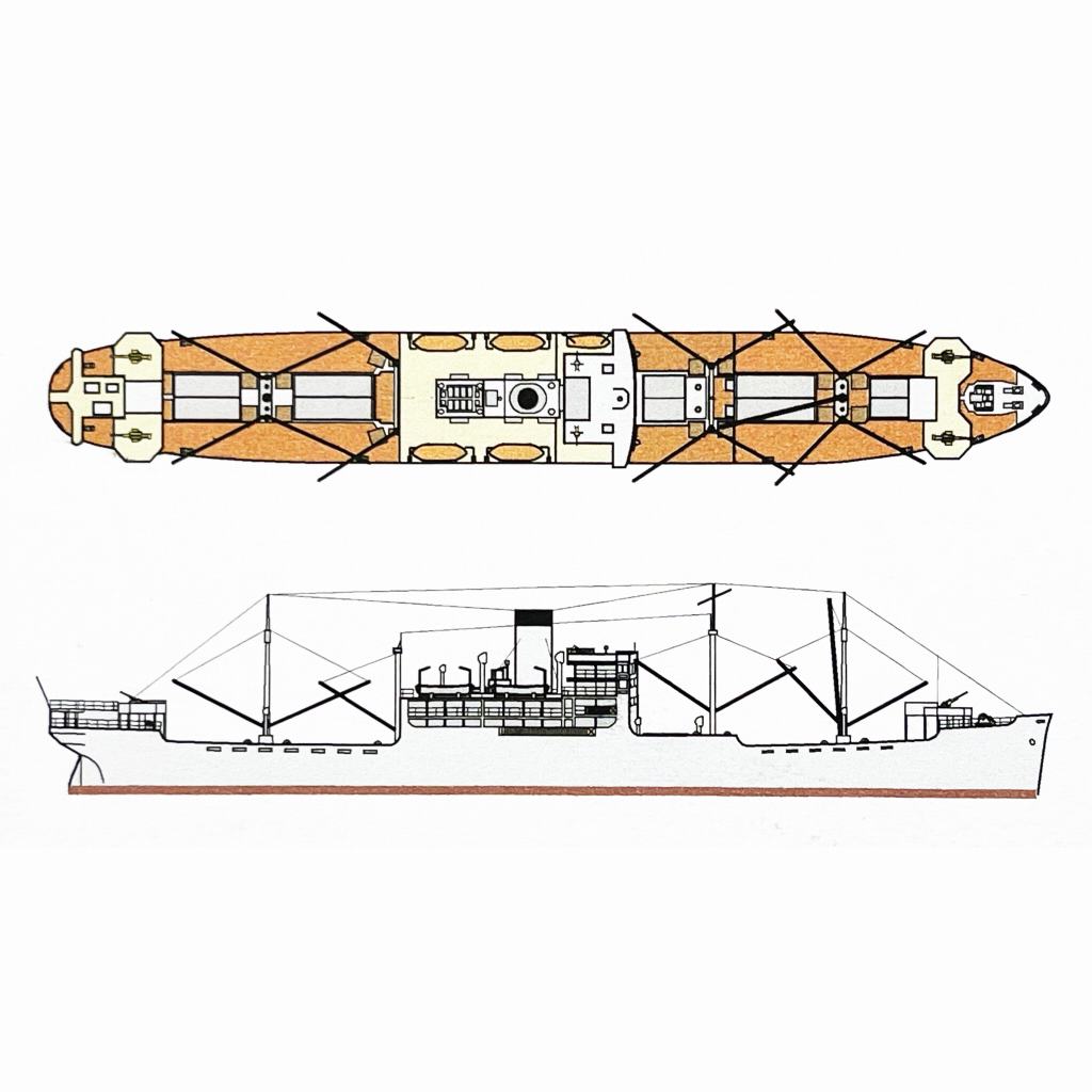 SS-C-099 陸軍 輸送船 日蘭丸 | フロッグフット FrogFoot | 艦船